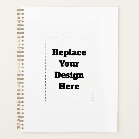 Maak Je Eigen wit Planner (Voorkant)
