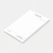 Maak je eigen wit post-it® notes (Schuin)