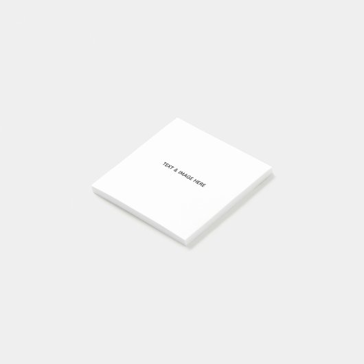 Maak je eigen wit post-it® notes (Schuin)