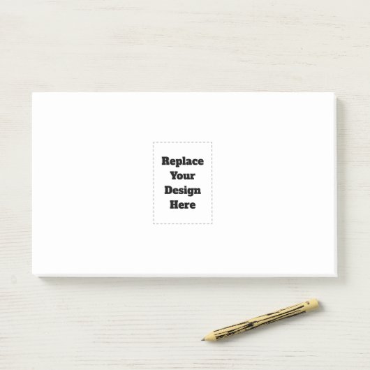 Maak je eigen wit post-it® notes (Op bureau)