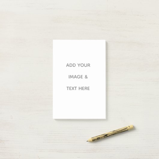 Maak je eigen wit post-it® notes (Op bureau)