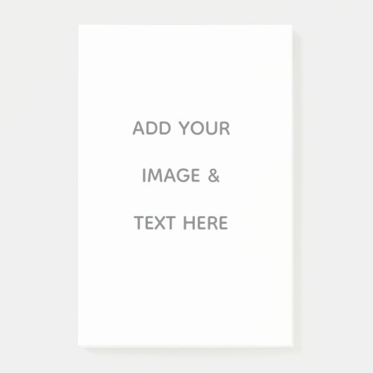 Maak je eigen wit post-it® notes (Voorkant)