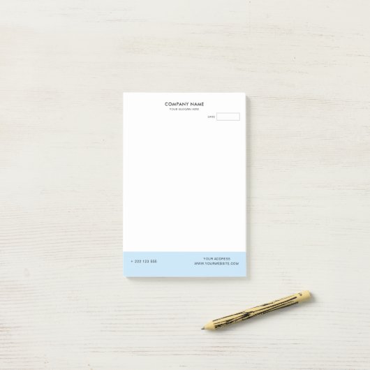 Maak je eigen wit post-it® notes (Op bureau)