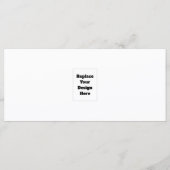 Maak je eigen wit programmakaart (Voorkant)