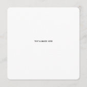 Maak je eigen wit programmakaart (Voorkant)