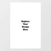 Maak je eigen wit raamsticker (Vel)