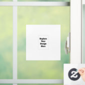 Maak je eigen wit raamsticker (Huis)