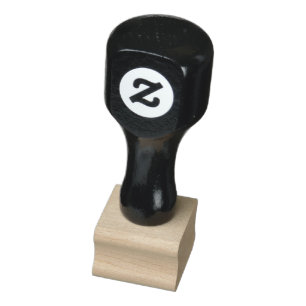 Maak je eigen wit rubberstempel