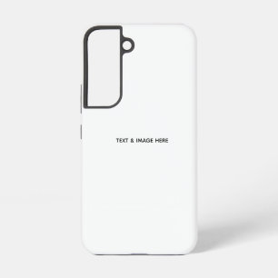 Maak je eigen wit samsung galaxy hoesje