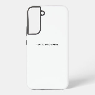 Maak je eigen wit samsung galaxy hoesje