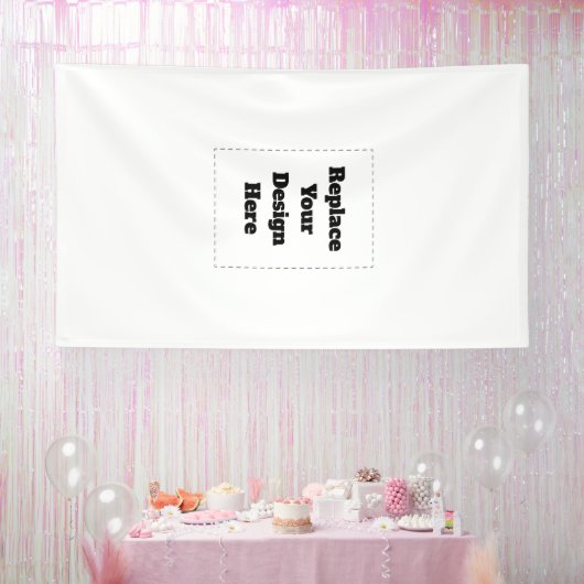 Maak je eigen wit spandoek (Feest)