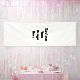 Maak je eigen wit spandoek