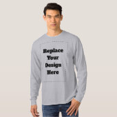 Maak je eigen wit t-shirt (Voorkant volledig)