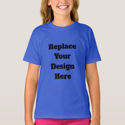 Maak je eigen wit t-shirt (Voorkant)