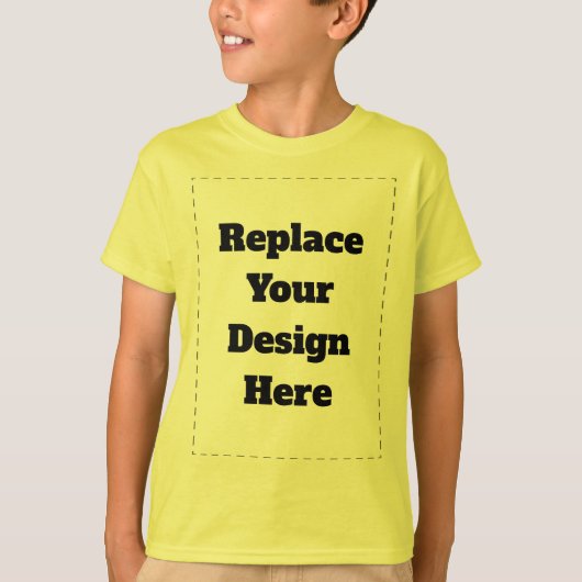 Maak je eigen wit t-shirt (Voorkant)