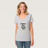 Maak je eigen wit t-shirt (Voorkant volledig)