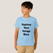 Maak je eigen wit t-shirt (Voorkant volledig)