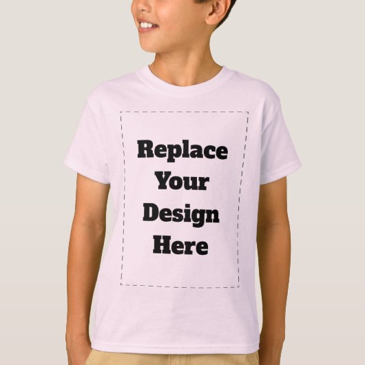 Maak je eigen wit t-shirt (Voorkant)