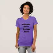 Maak je eigen wit t-shirt (Voorkant volledig)