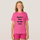 Maak je eigen wit t-shirt (Voorkant volledig)