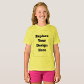 Maak je eigen wit t-shirt (Voorkant volledig)