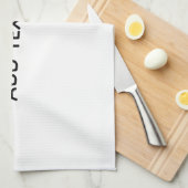 Maak je eigen wit theedoek (Quarter Fold)