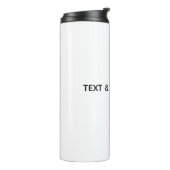 Maak je eigen wit thermosbeker (Gedraaid links)