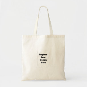 Maak je eigen wit tote bag