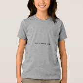 Maak je eigen wit Tri-Blend shirt (Voorkant)