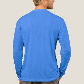 Maak je eigen wit Tri-Blend shirt (Achterkant volledig)