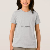Maak je eigen wit Tri-Blend shirt (Voorkant)