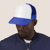 Maak Je Eigen wit Trucker Pet (In situ)