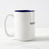 Maak je eigen wit tweekleurige koffiemok (Links)