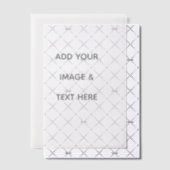 Maak je eigen wit vellum uitnodigingen (Offset (Uitnodiging))