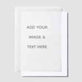 Maak je eigen wit vellum uitnodigingen (Offset)