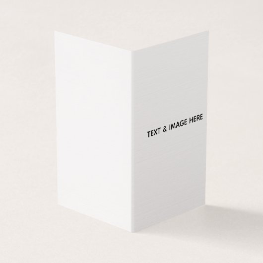 Maak je eigen wit visitekaartje (Buitenkant)