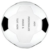 Maak je eigen wit voetbal (Gedraaid)