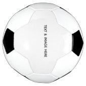 Maak je eigen wit voetbal (Gedraaid)