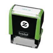 Maak je eigen wit zelfinktende stempel (Product)