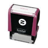 Maak je eigen wit zelfinktende stempel (Product)