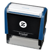 Maak je eigen wit zelfinktende stempel (Product)