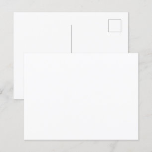 Maak je eigen witte aangepaste briefkaart