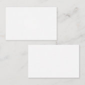 Maak je eigen witte aangepaste kortingskaartje (Voorkant / Achterkant)