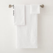 Maak je eigen witte bad handdoek (Insitu)