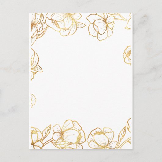 Maak je eigen witte elegante briefkaart (Voorkant)