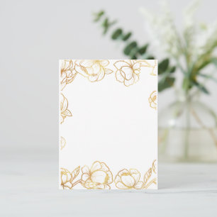 Maak je eigen witte elegante feestdagenkaart