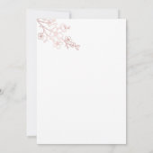 Maak je eigen witte elegante kaart (Achterkant)