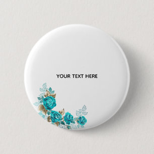 Maak je eigen witte elegante ronde button 5,7 cm