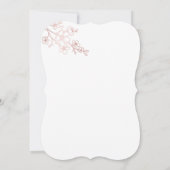 Maak je eigen witte elegante save the date (Achterkant)
