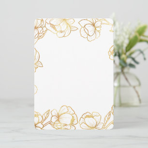Maak je eigen witte elegante save the date